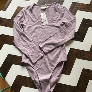 Richer Poorer Lavender super soft modal/cotton bodysuit